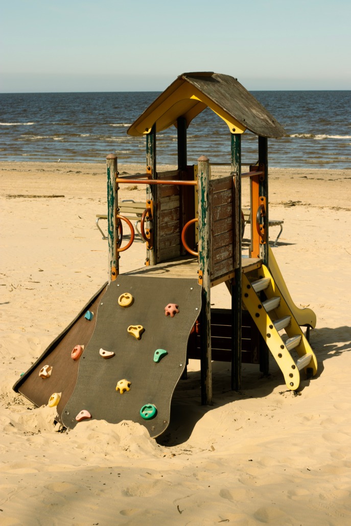 speelhuisje strand